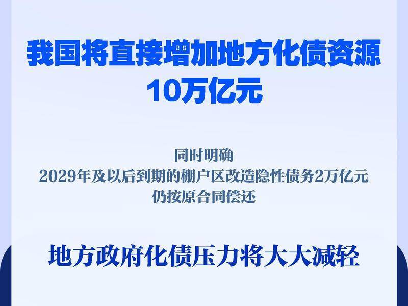 皇冠信用網结算日_新华社权威快报|直接安排10万亿元皇冠信用網结算日!地方政府化债压力将大大减轻