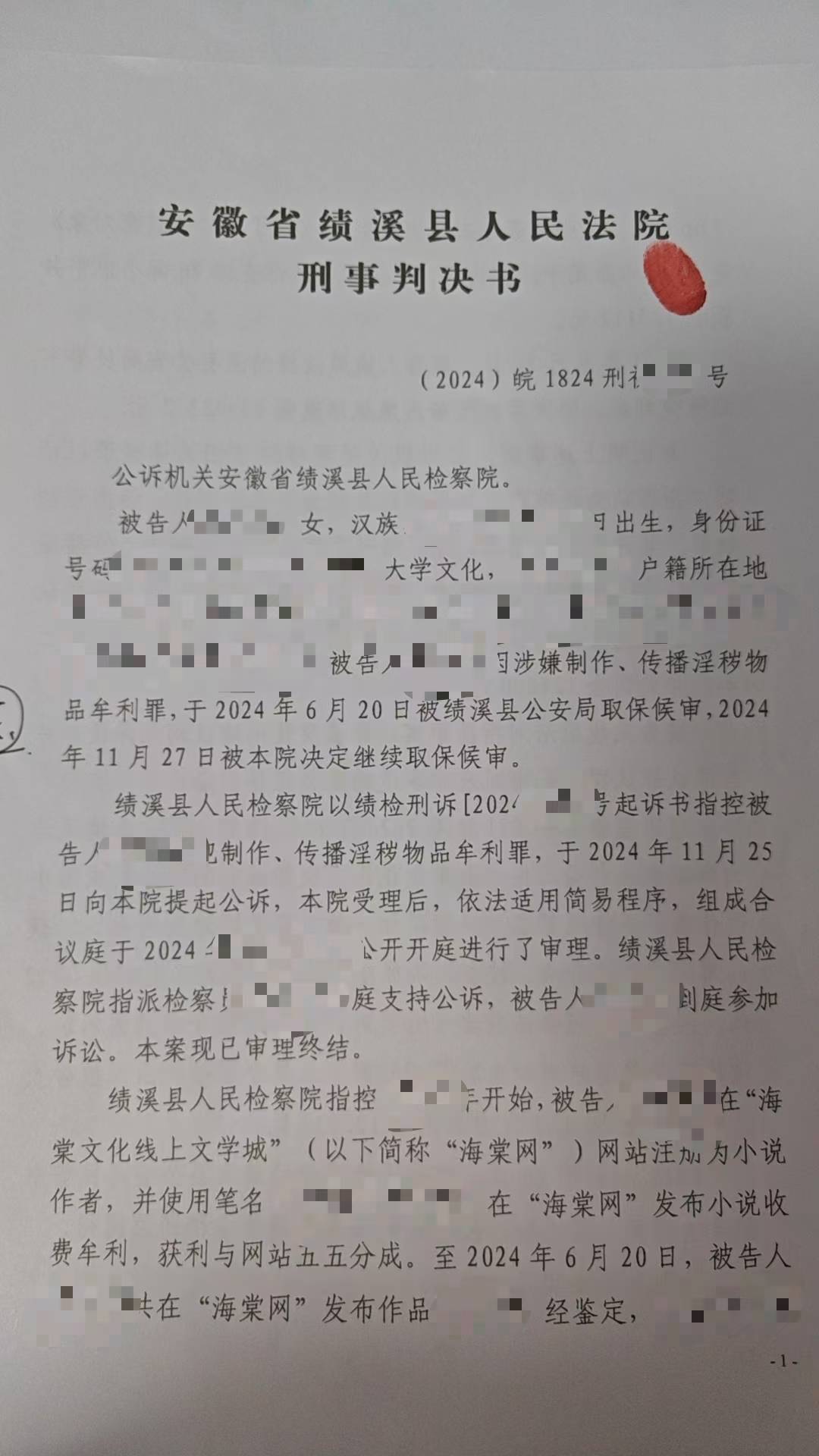 皇冠信用网登2代理申请_女孩因小说“涉黄”被捕皇冠信用网登2代理申请,失业负债累累