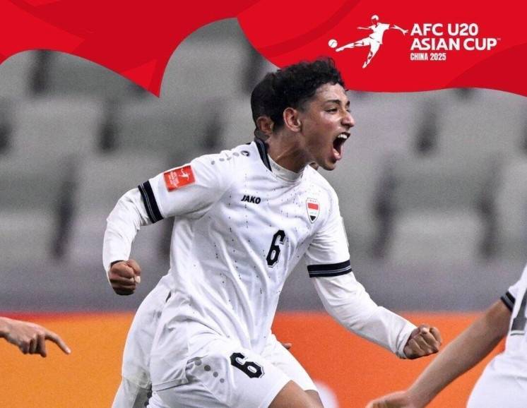皇冠信用网平台出租_U20亚洲杯-双方各领一红牌皇冠信用网平台出租,伊拉克1-0力克沙特升至B组榜首