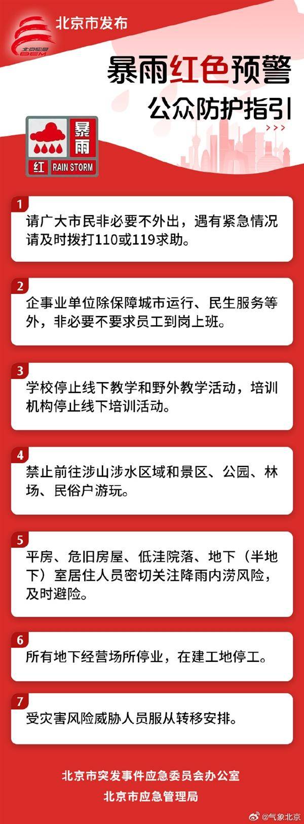 皇冠信用网在线申请_字节跳动：因北京暴雨预警皇冠信用网在线申请，北京工区员工可提前下班