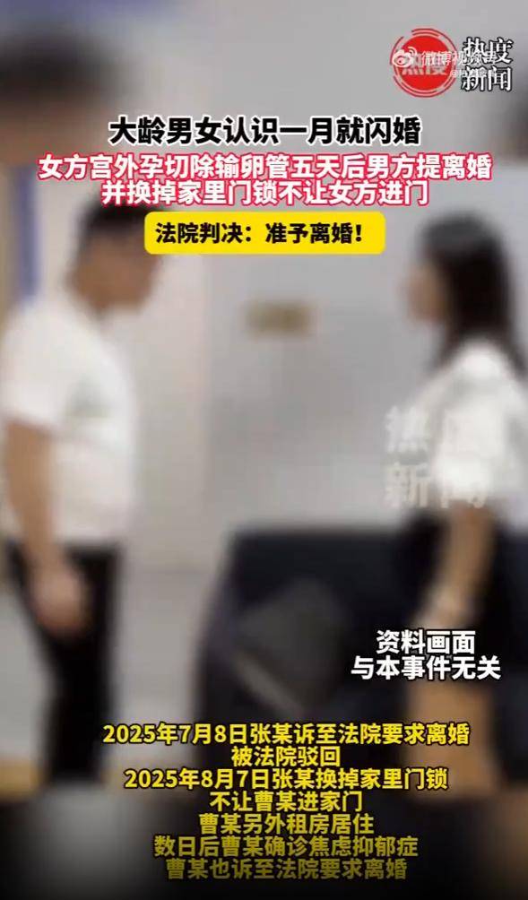 赛事腰斩了赛事腰斩了,为什么有些注单被取消,有一些还计
,为什么有些注单被取消,有一些还计
_大龄男女认识一月闪婚,妻子切除输卵管几天后丈夫提离婚
